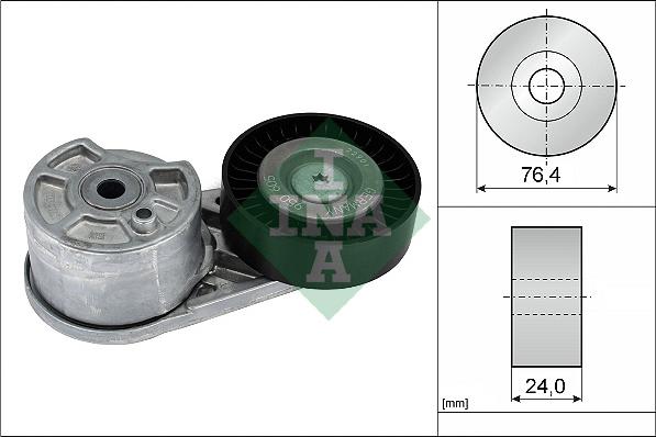 INA 534 0727 10 - Tendicinghia, Cinghia Poly-V www.autoricambit.com