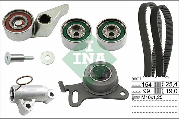 INA 530 0594 10 - Kit cinghie dentate www.autoricambit.com