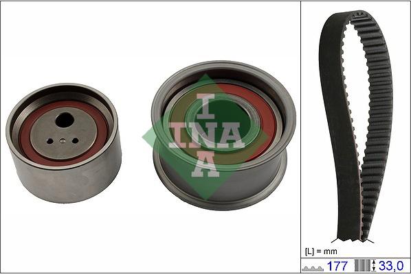 INA 530 0566 10 - Kit cinghie dentate www.autoricambit.com