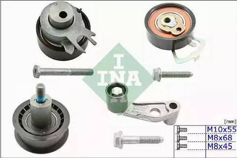 INA 530 0089 09 - Kit di rulli, Cinghia dentata www.autoricambit.com