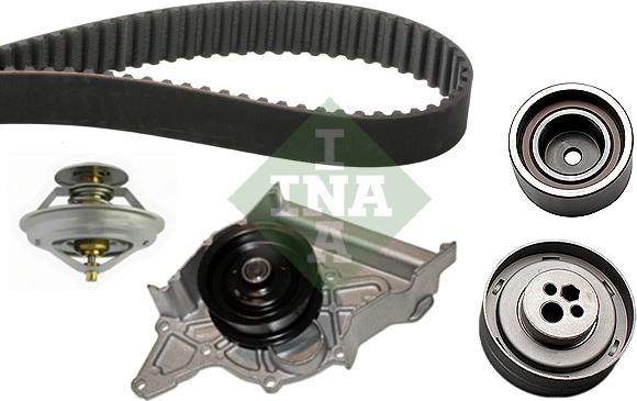 INA 530 0158 30 - Pompa acqua + Kit cinghie dentate www.autoricambit.com