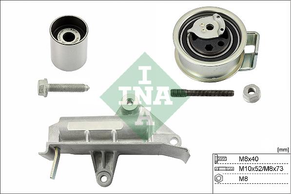 INA 530 0177 09 - Kit di rulli, Cinghia dentata www.autoricambit.com