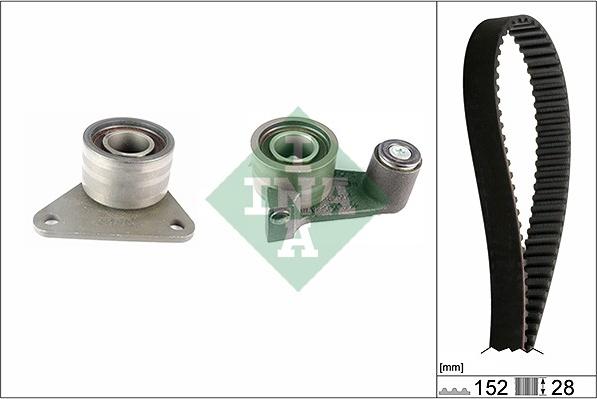 INA 530 0349 10 - Kit cinghie dentate www.autoricambit.com