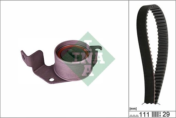 INA 530 0302 10 - Kit cinghie dentate www.autoricambit.com