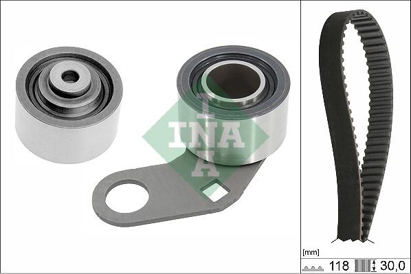 INA 530 0733 10 - Kit cinghie dentate www.autoricambit.com