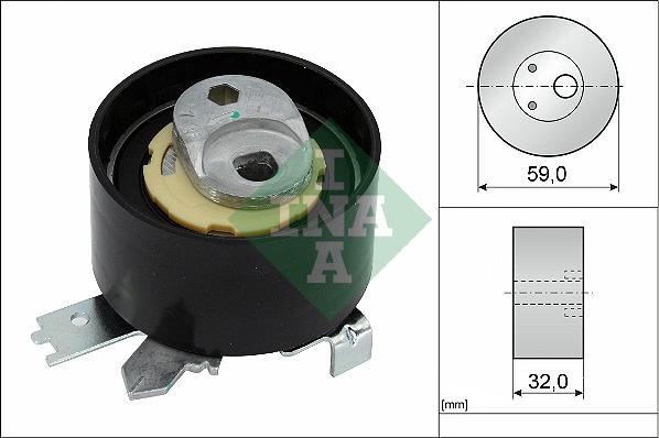 INA 531 0965 10 - Rullo tenditore, Cinghia dentata www.autoricambit.com