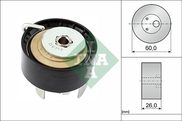 INA 531 0890 10 - Rullo tenditore, Cinghia dentata www.autoricambit.com