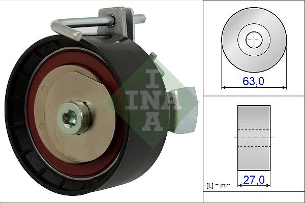 INA 531 0877 10 - Rullo tenditore, Cinghia dentata www.autoricambit.com