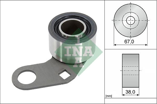 INA 531 0331 10 - Rullo tenditore, Cinghia dentata www.autoricambit.com