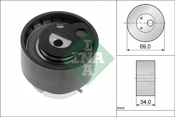 INA 531 0771 10 - Rullo tenditore, Cinghia dentata www.autoricambit.com