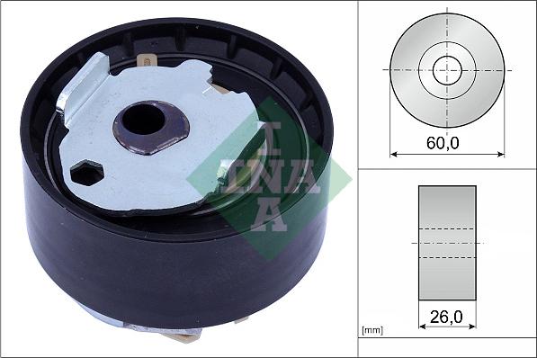 INA 531 1022 10 - Rullo tenditore, Cinghia dentata www.autoricambit.com