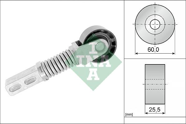 INA 533 0049 20 - Tendicinghia, Cinghia Poly-V www.autoricambit.com