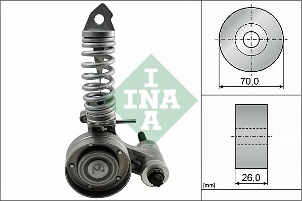 INA 533 0085 30 - Tendicinghia, Cinghia Poly-V www.autoricambit.com