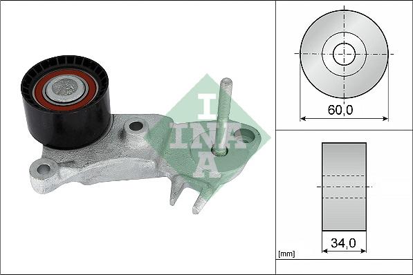 INA 532 0999 10 - Galoppino/Guidacinghia, Cinghia dentata www.autoricambit.com