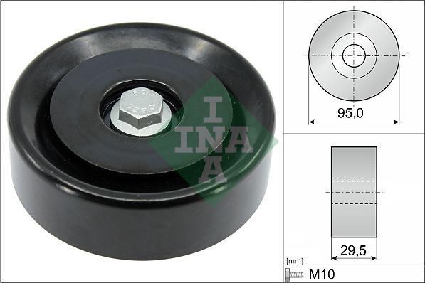 INA 532 0959 10 - Galoppino/Guidacinghia, Cinghia Poly-V www.autoricambit.com