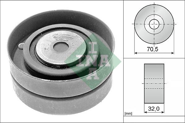 INA 532 0426 10 - Galoppino/Guidacinghia, Cinghia dentata www.autoricambit.com