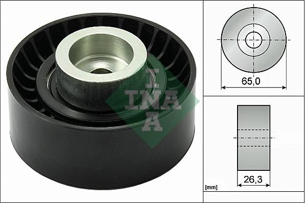 INA 532 0470 10 - Galoppino/Guidacinghia, Cinghia Poly-V www.autoricambit.com