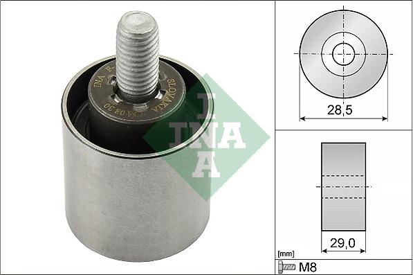 INA 532 0661 10 - Galoppino/Guidacinghia, Cinghia dentata www.autoricambit.com