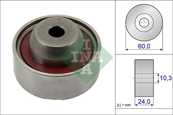 INA 532 0674 10 - Galoppino/Guidacinghia, Cinghia dentata www.autoricambit.com