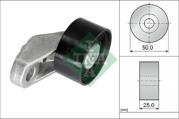 INA 532 0861 10 - Galoppino/Guidacinghia, Cinghia dentata www.autoricambit.com