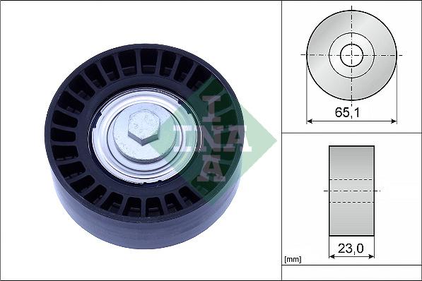 INA 532 0882 10 - Galoppino/Guidacinghia, Cinghia Poly-V www.autoricambit.com