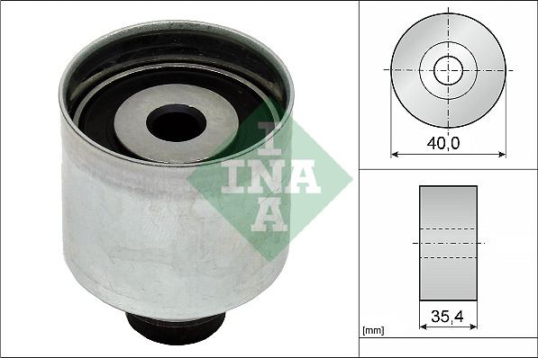 INA 532 0349 10 - Galoppino/Guidacinghia, Cinghia dentata www.autoricambit.com