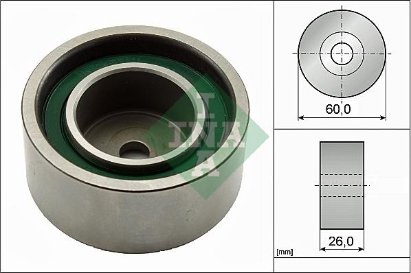 INA 532 0367 20 - Galoppino/Guidacinghia, Cinghia Poly-V www.autoricambit.com