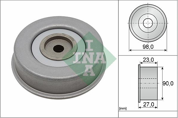 INA 532 0381 20 - Galoppino/Guidacinghia, Cinghia Poly-V www.autoricambit.com