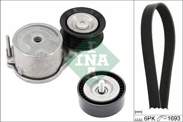 INA 529 0562 10 - Kit Cinghie Poly-V www.autoricambit.com