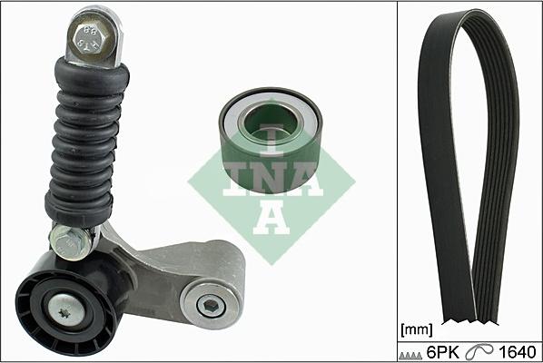 INA 529 0093 10 - Kit Cinghie Poly-V www.autoricambit.com