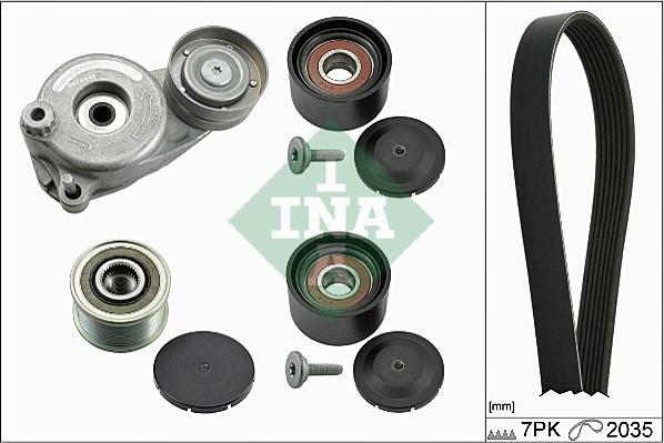 INA 529 0050 21 - Kit Cinghie Poly-V www.autoricambit.com