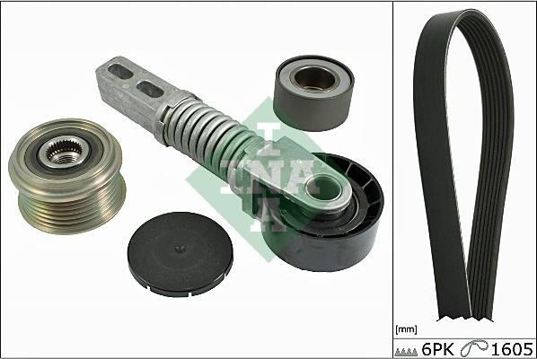 INA 529 0074 10 - Kit Cinghie Poly-V www.autoricambit.com