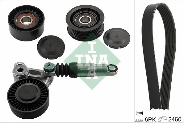 INA 529 0075 10 - Kit Cinghie Poly-V www.autoricambit.com