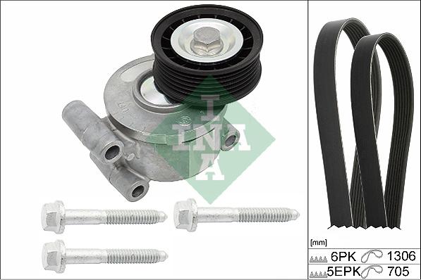 INA 529 0192 10 - Kit Cinghie Poly-V www.autoricambit.com