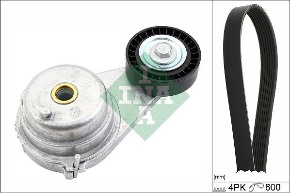 INA 529 0147 10 - Kit Cinghie Poly-V www.autoricambit.com