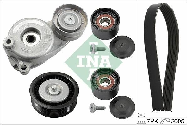 INA 529 0168 10 - Kit Cinghie Poly-V www.autoricambit.com