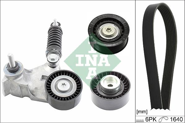 INA 529 0104 10 - Kit Cinghie Poly-V www.autoricambit.com