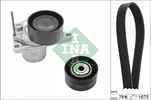 INA 529 0247 10 - Kit Cinghie Poly-V www.autoricambit.com