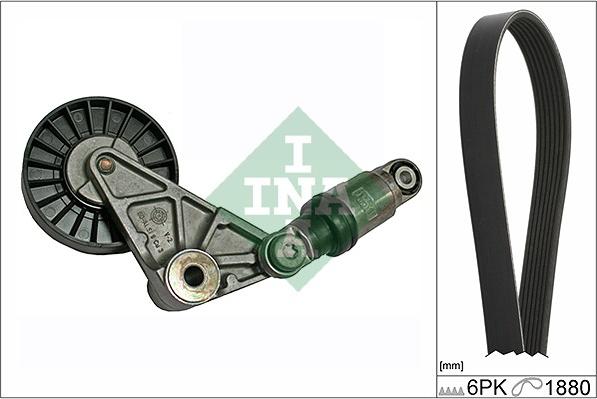 INA 529 0202 10 - Kit Cinghie Poly-V www.autoricambit.com