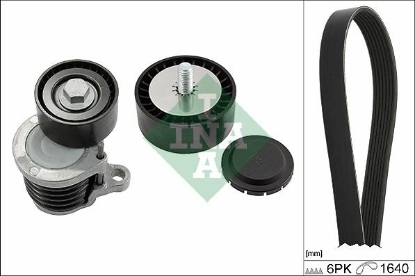 INA 529 0238 10 - Kit Cinghie Poly-V www.autoricambit.com