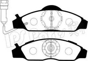 IPS Parts IBD-1997 - Kit pastiglie freno, Freno a disco www.autoricambit.com