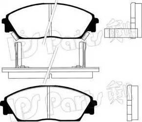 IPS Parts IBD-1423 - Kit pastiglie freno, Freno a disco www.autoricambit.com