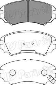 IPS Parts IBD-1H10 - Kit pastiglie freno, Freno a disco www.autoricambit.com