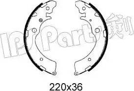 IPS Parts IBL-4411 - Ganascia freno www.autoricambit.com