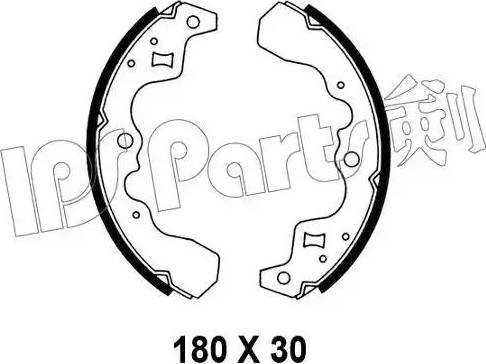 IPS Parts IBL-4807 - Ganascia freno www.autoricambit.com