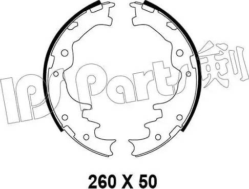 IPS Parts IBL-4393 - Ganascia freno www.autoricambit.com