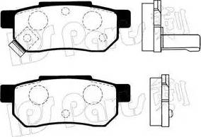 IPS Parts IBR-1404 - Kit pastiglie freno, Freno a disco www.autoricambit.com