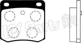 IPS Parts IBR-1120 - Kit pastiglie freno, Freno a disco www.autoricambit.com