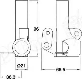 IPS Parts ITB-6K31 - Tendicinghia, Cinghia dentata www.autoricambit.com