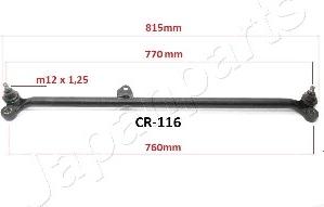 Japanparts CR-116 - Tirante trasversale www.autoricambit.com